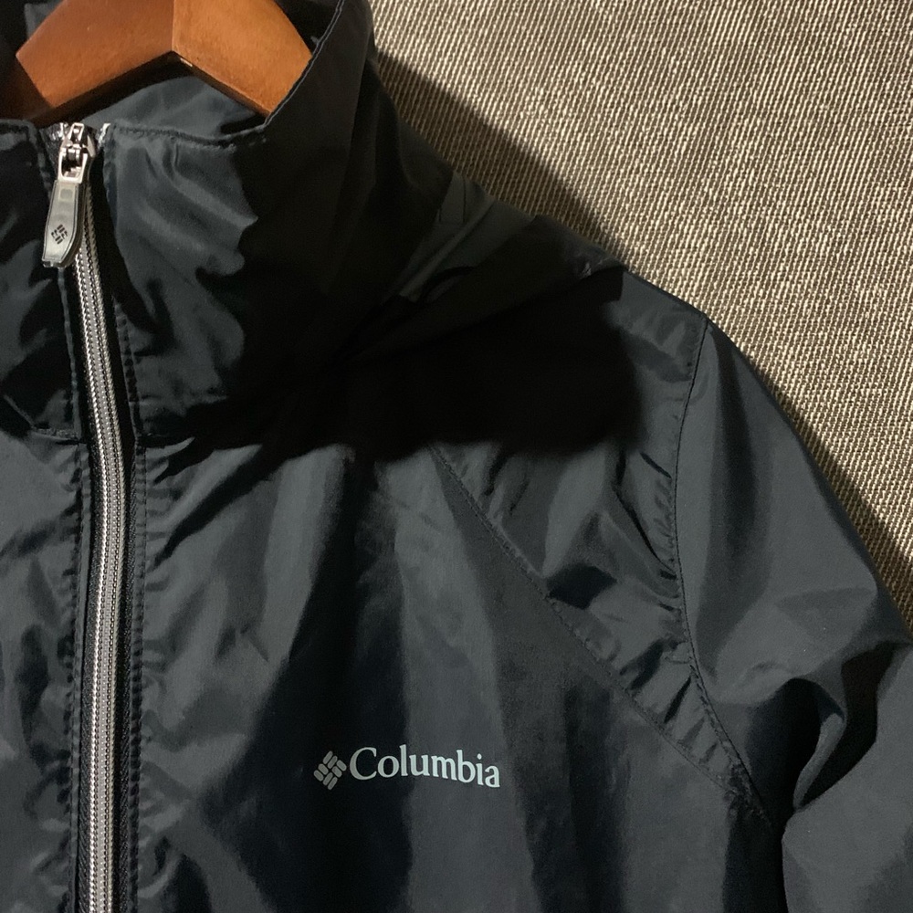 Columbia Switchback Packable Black Jacket-Size M - image 6